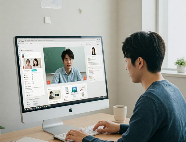オンライン英会話の人気教材「Daily News Article」や「デイリーニュース」を300回以上受講した筆者が、英検1級合格までの学習法を徹底解説。初心者にも使える教材の選び方や、予習・復習のコツ、録画活用法まで詳しく紹介します。